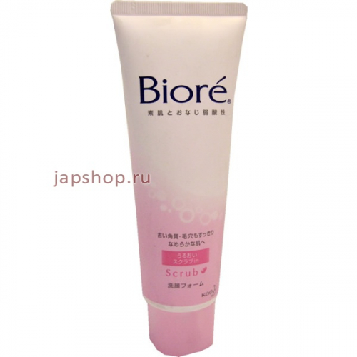 KAO Biore Facial Wash Scrub In Скраб для умывания лица, 110 гр (4901301222398)