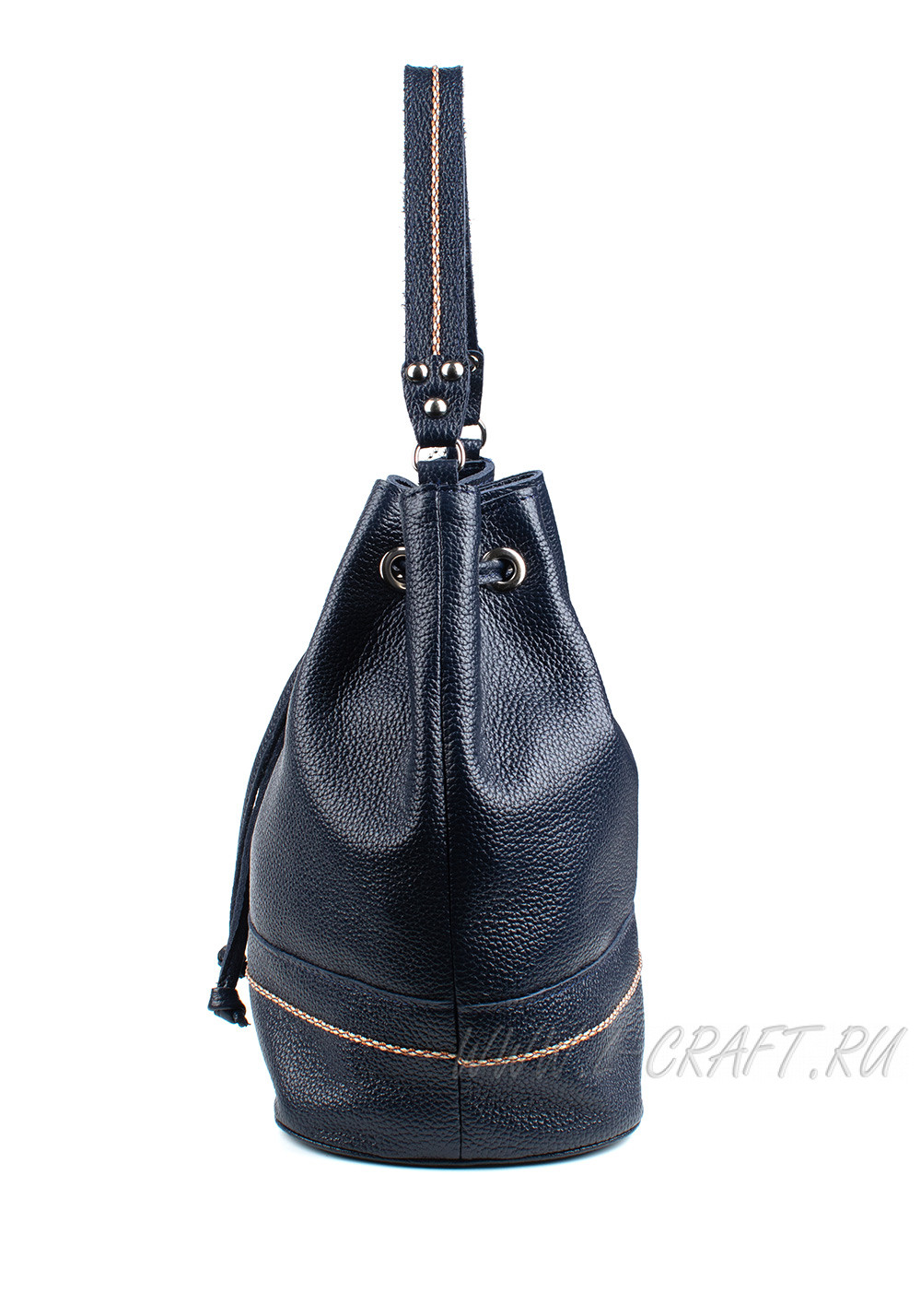 Модель №L115 | кожа | гладкий | синий | К84 | 26740
