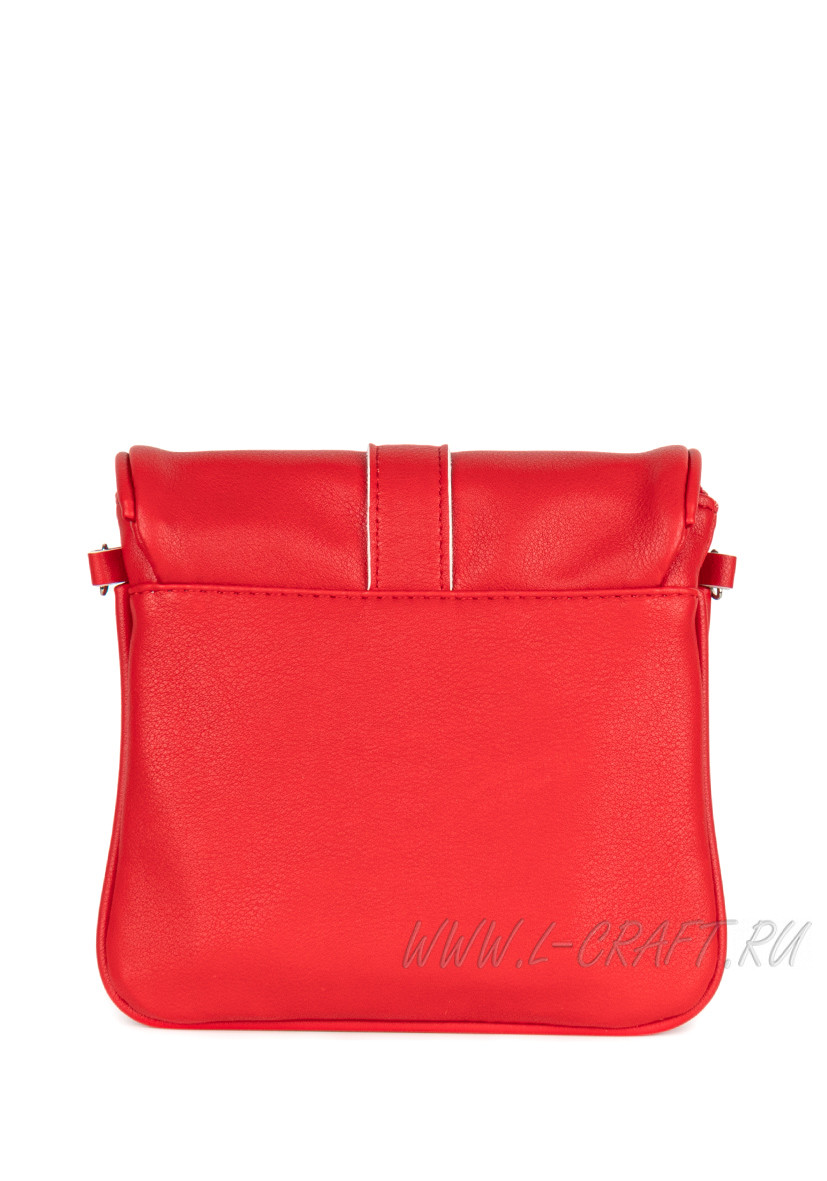 Модель №1438 | кожзам | гладкий | красный | Р891-3 | 29027