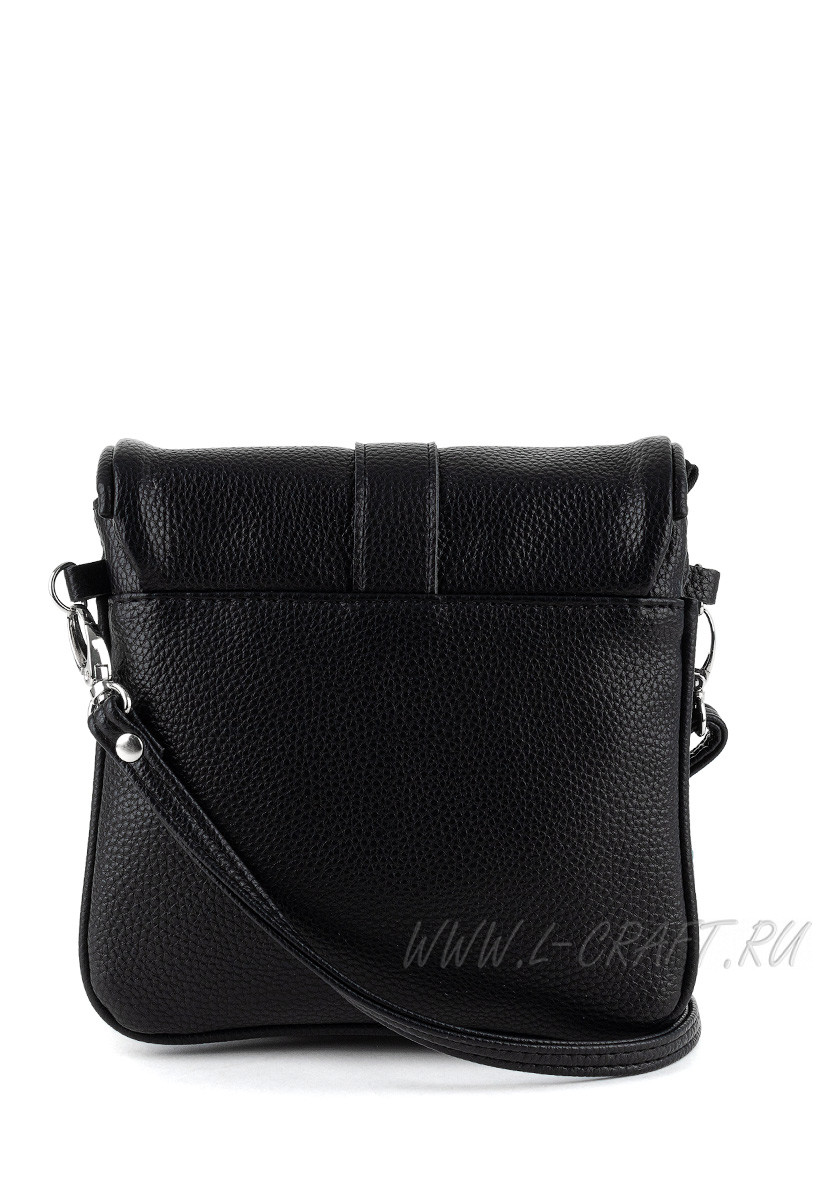 Модель №1438 | кожзам | гладкий | черный | Р820-1 | 27496