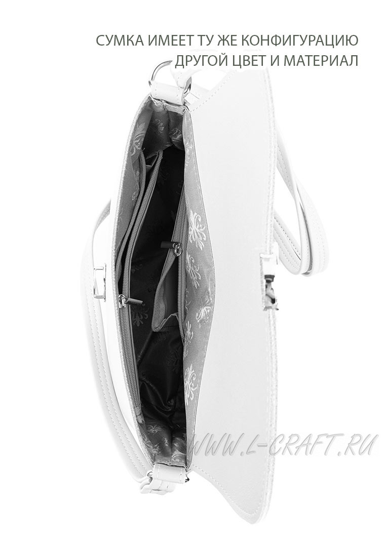 Модель №1445 | кожзам | гладкий | голубой | Р847-6 | 28785
