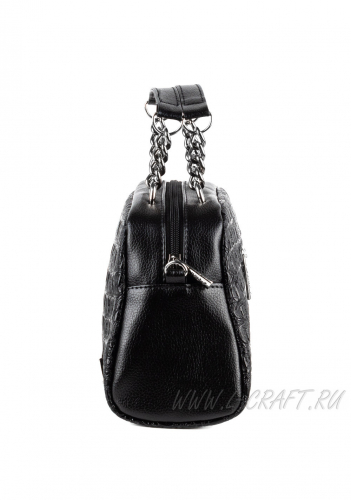 Модель №1425 | кожзам | крокодил | черный | Р880-1 | 28447