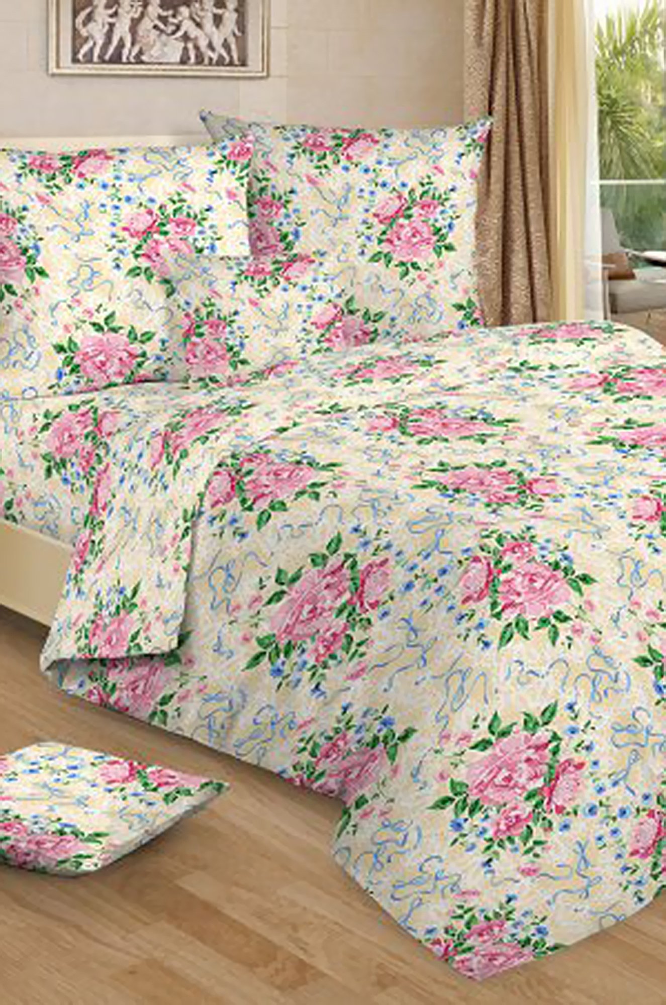 Art Cotton, Постельное белье из бязи, 1,5 сп, наволочки 70*70 Art Cotton