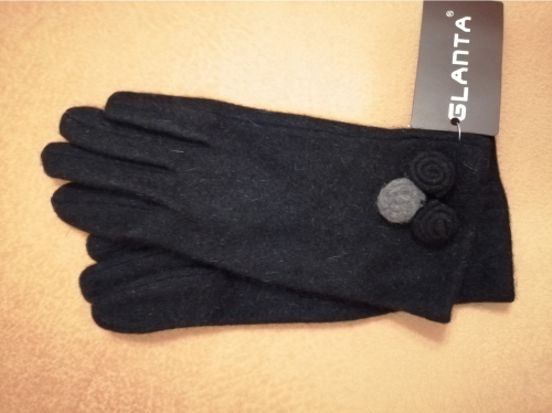 Женские трикотажные перчатки