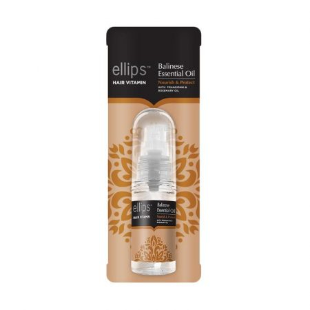 Ellips Balinese Essential Oil Nourish&Protect, 30 ml — питание и защита поврежденных волос. Золотые