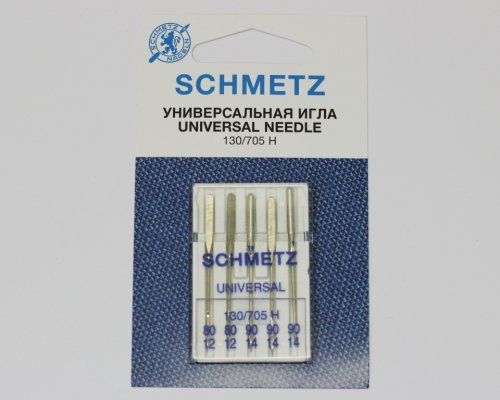 Иглы БШМ Schmetz UNIVERSAL 130/705 H набор №80-90 (5шт)