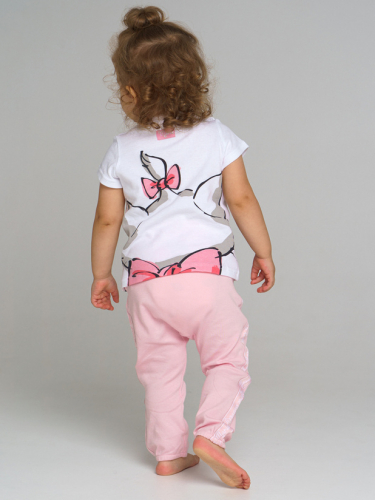 636 р 1045     Комплект детский трикотажный для девочек: фуфайка (футболка), брюки