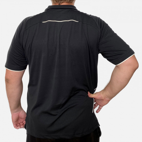 Фирменная мужская футболка Glenmuir – модный фасон поло на замке-молнии №1152