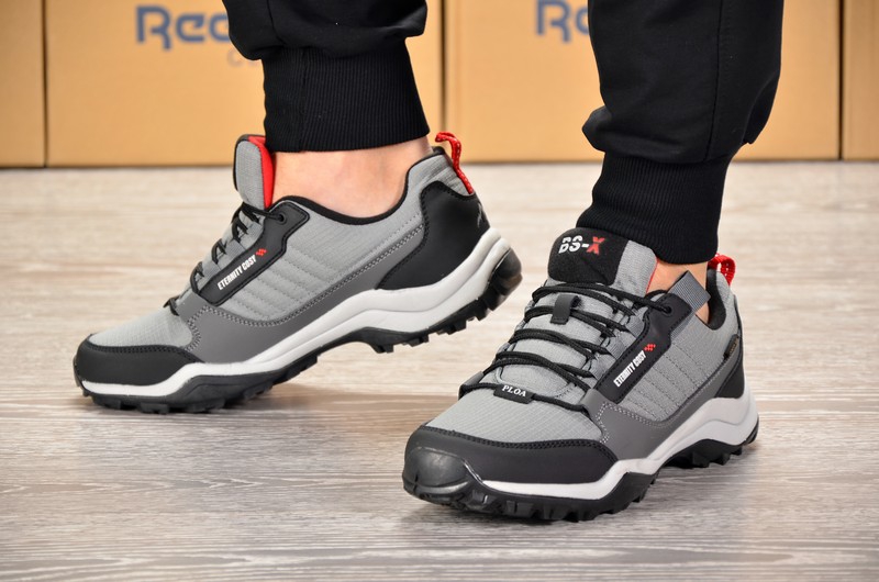 Baas DA7127-7 Кроссовки св.сер текстиль+нубук