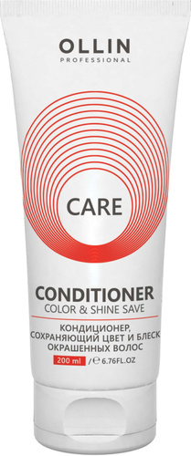 OLLIN CARE Кондиционер, сохраняющий цвет и блеск окрашенных волос 200мл/ Color&Shine Save Conditione
