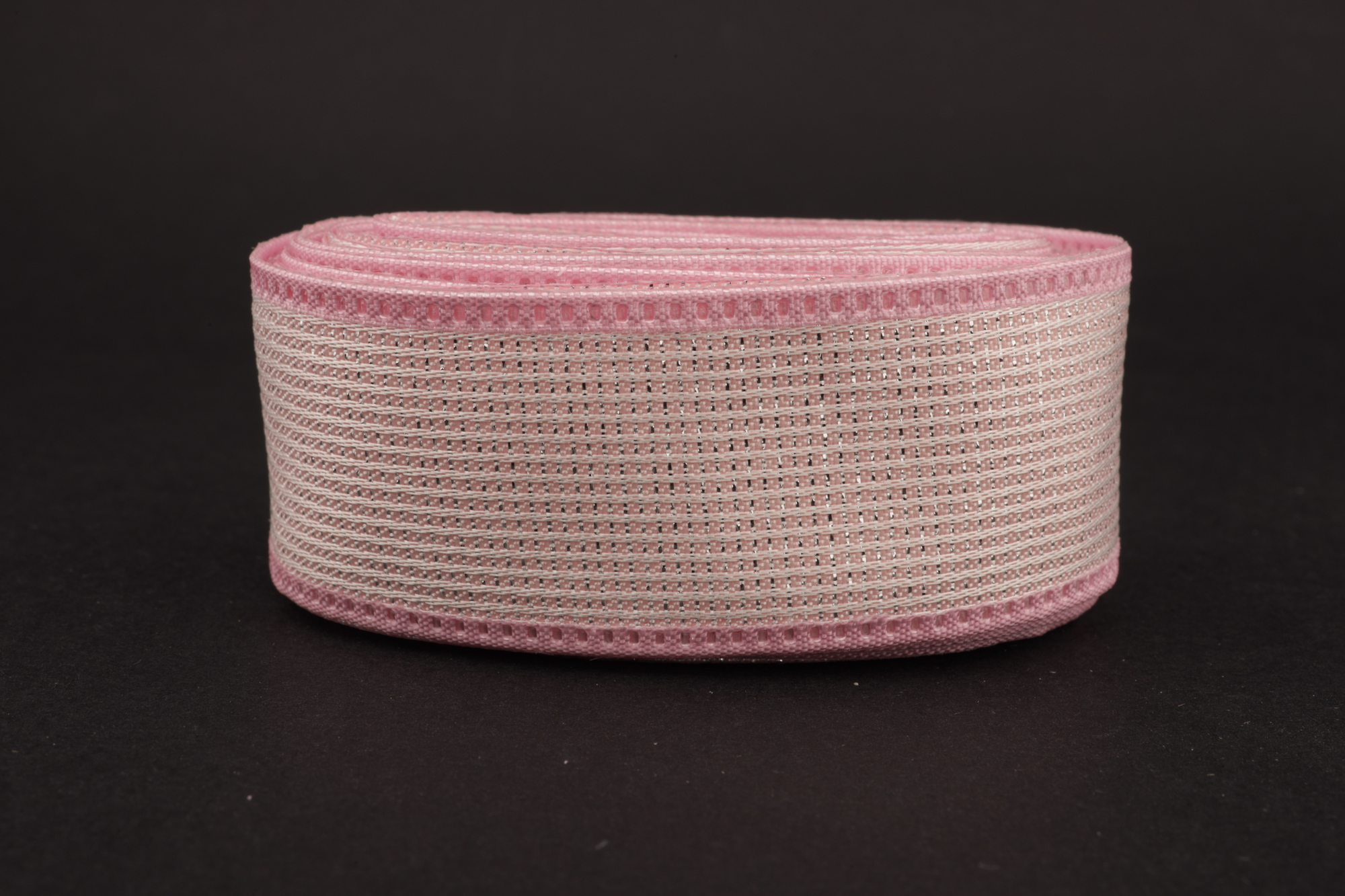 Декоративная лента (нежно-розовый), 25мм * 6 ярдов.