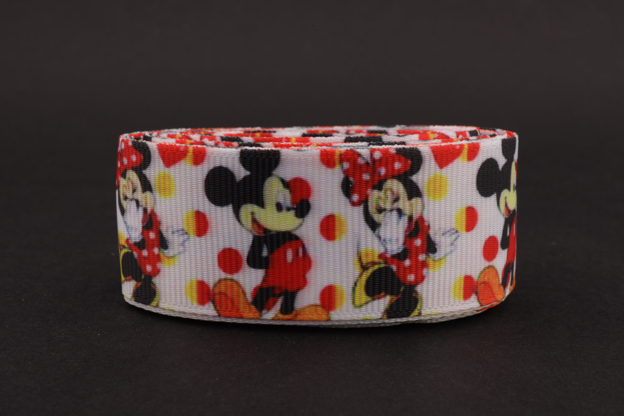 Репсовая лента с рисунком (мультики, 3D) 25мм * 6 ярдов