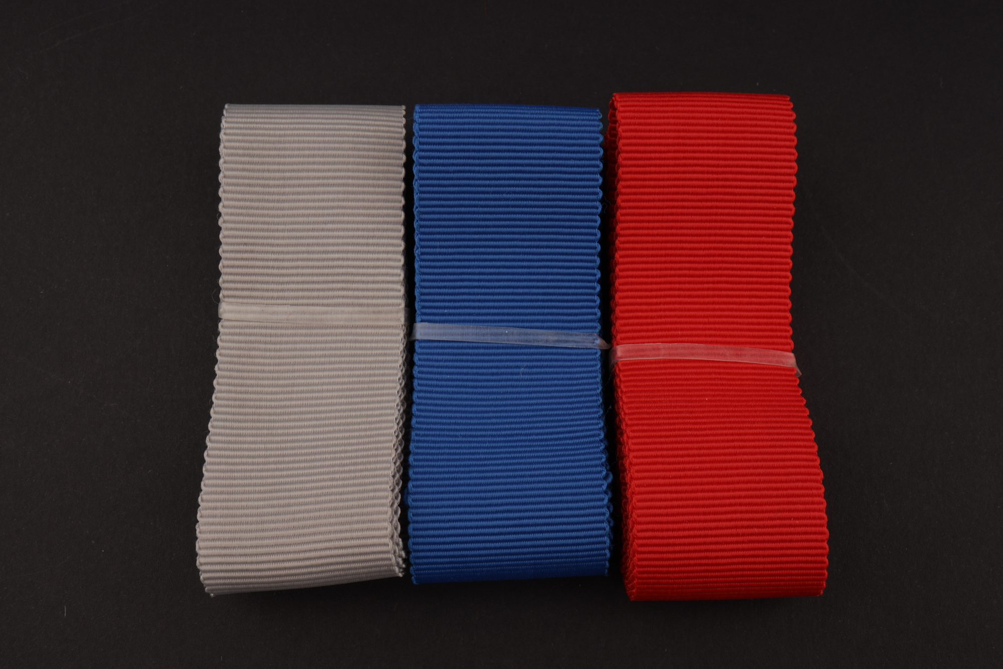 Декоративная лента микс, 25мм 3шт по 1м