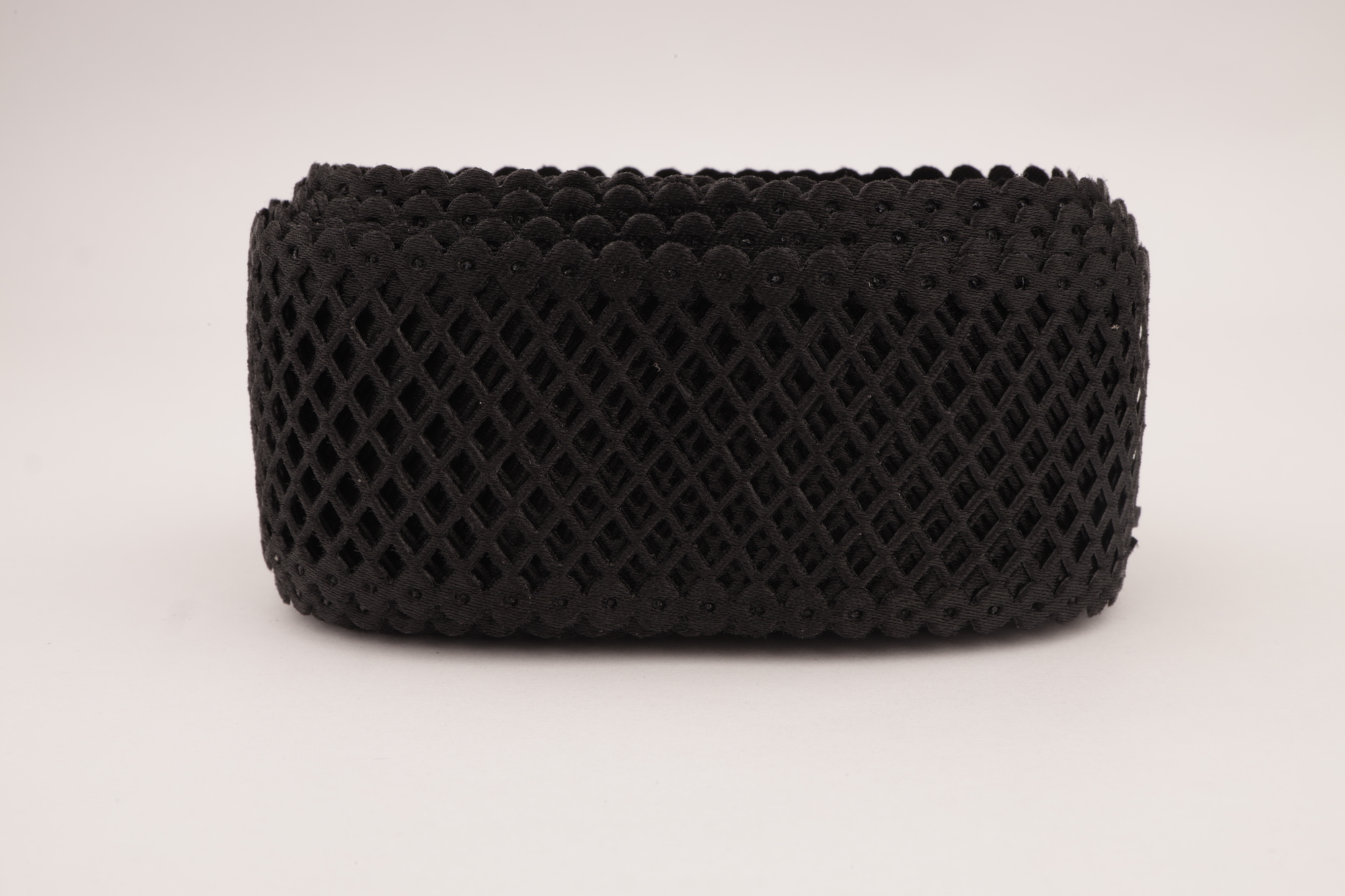 Декоративная лента (черный), 35мм * 6 ярдов.