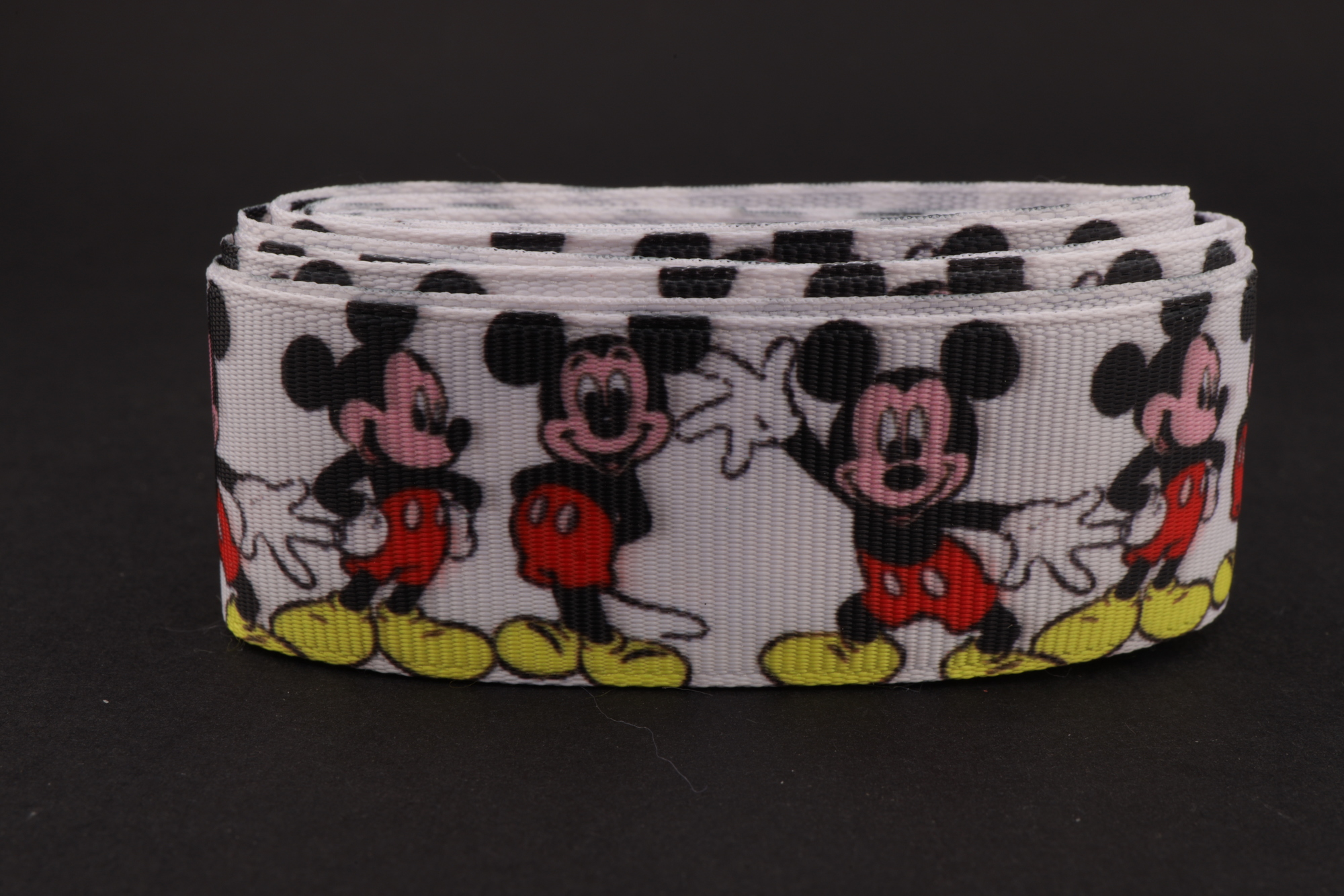 Репсовая лента с рисунком (мультики, 3D) 25мм * 6 ярдов