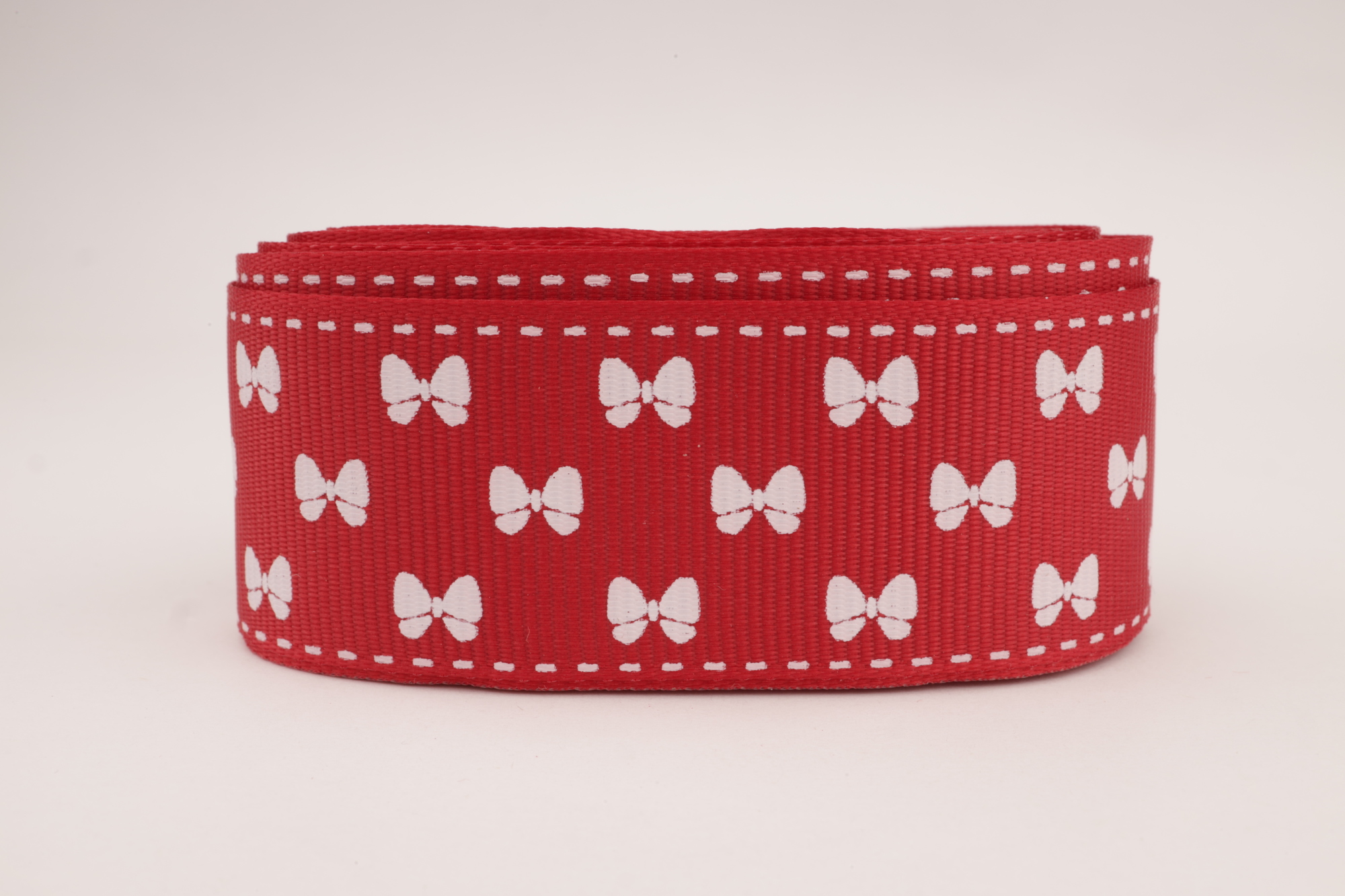 Репсовая лента с рисунком