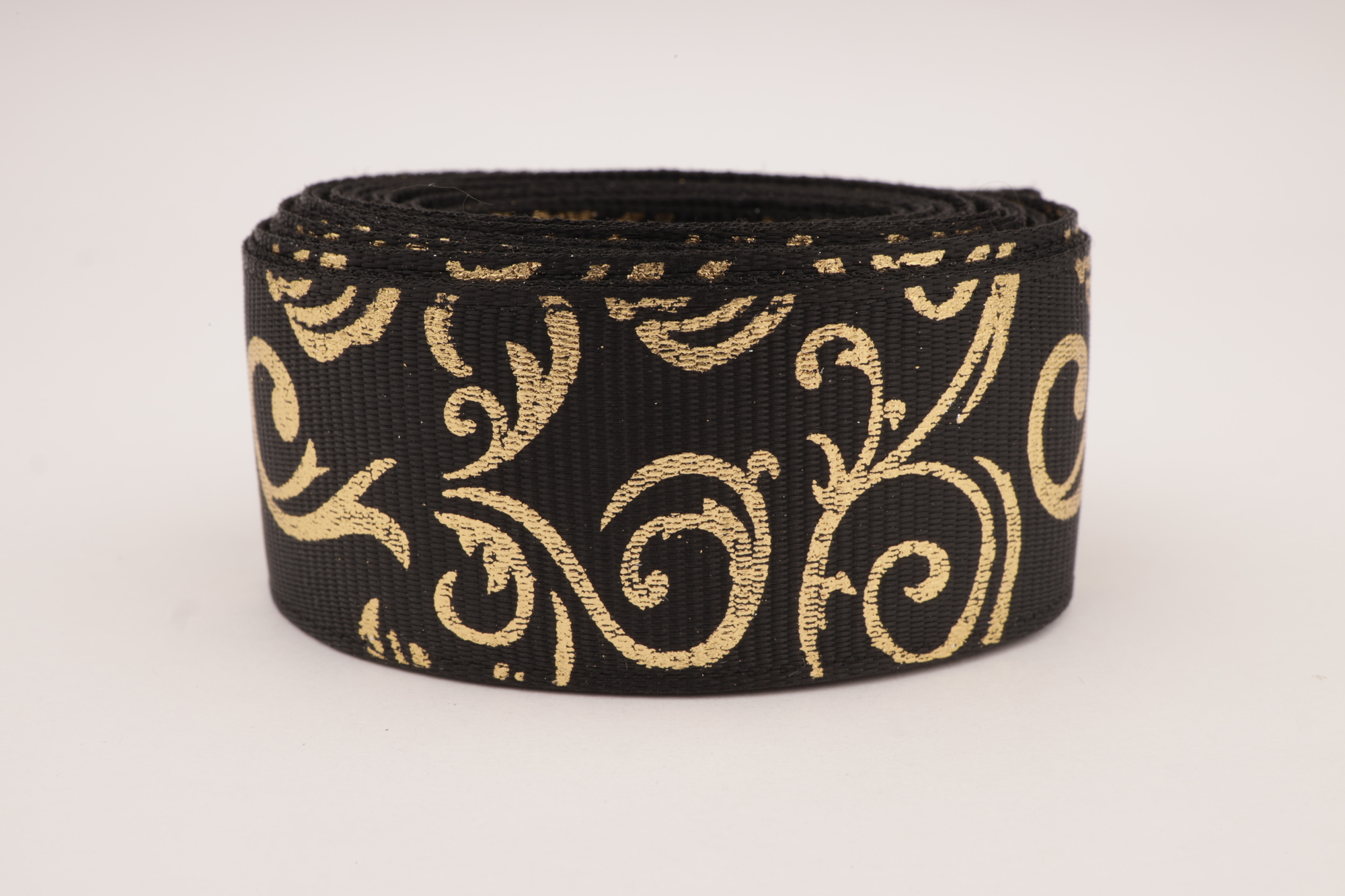 Репсовая лента с рисунком