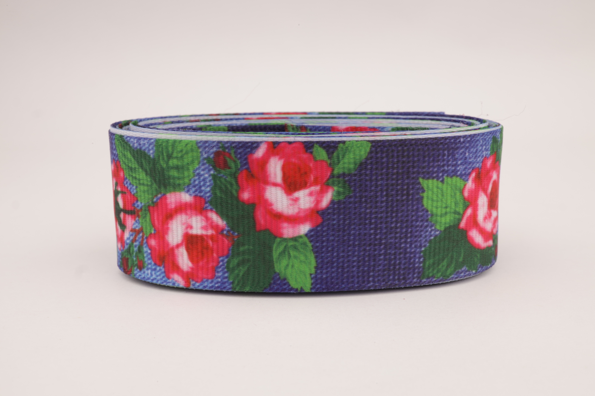 Репсовая лента с рисунком (мультики, 3D) 25мм * 6 ярдов