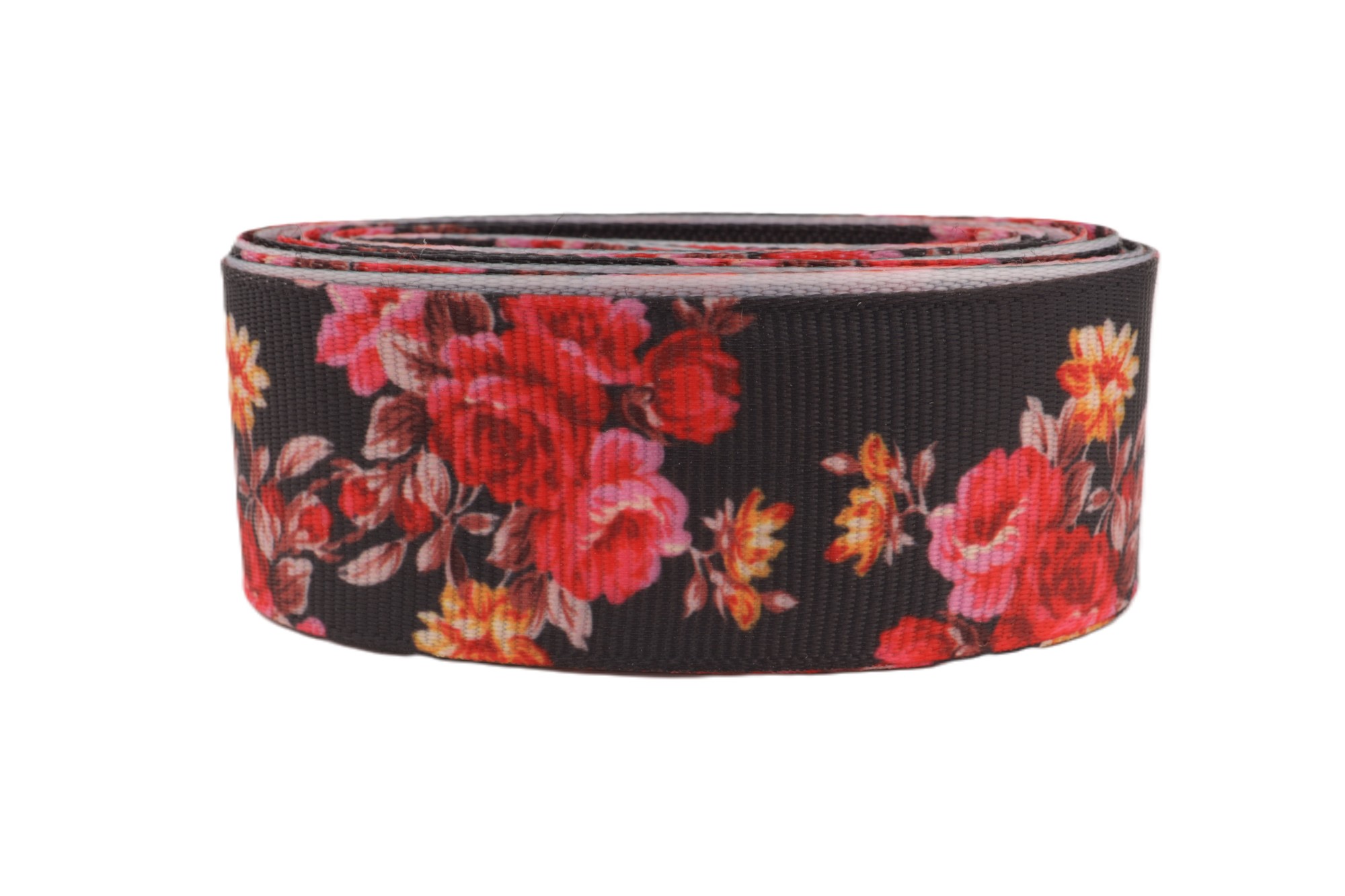 Репсовая лента с рисунком (мультики, 3D) 25мм * 6 ярдов