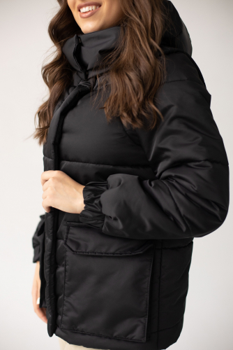 Куртка женская демисезонная 22670 (черный 3)