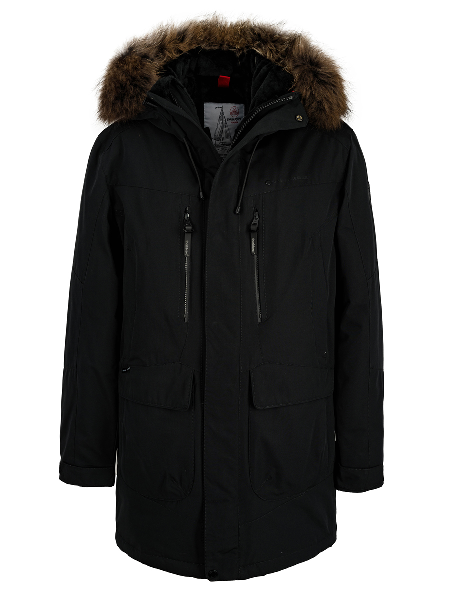 Пуховик муж.SHARK FORCE AW8233Y col: HR90 (black) енот