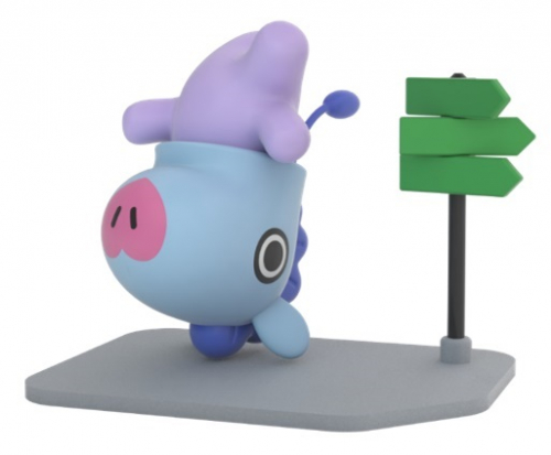 BT21 Фигурка героя Mang