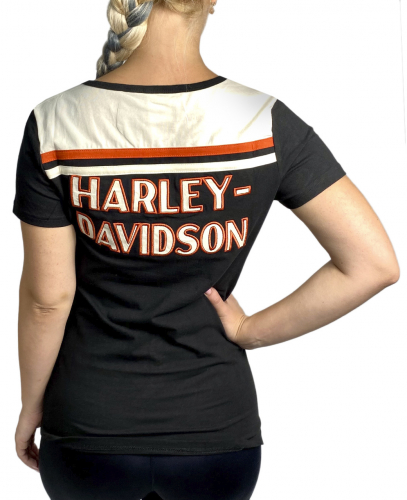 Женская брендовая футболка Harley-Davidson