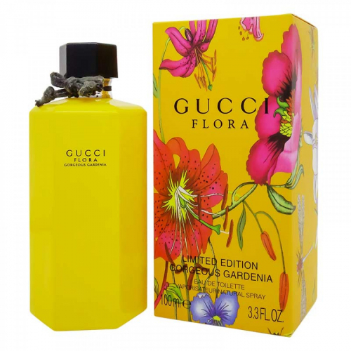 Копия Gucci Flora Limited Edition Gorgeous Gardenia, edt., 100 ml (Желтый)