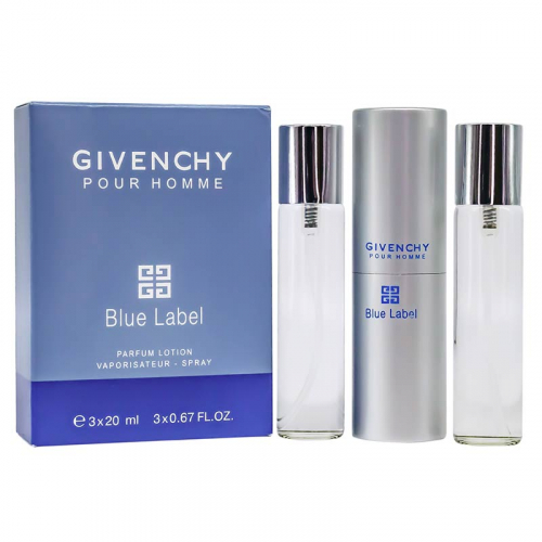 Копии Givenchy Pour Homme Blue Label, 3*20 ml