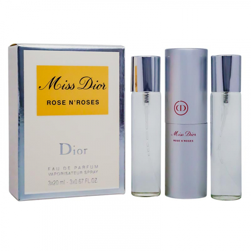 Копии Набор Dior Miss Dior Rose N`Roses, edp., 3*20 ml
