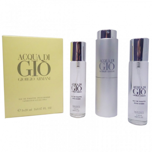 Копия Giorgio Armani Acqua di Gio pour homme, 3*20 ml.