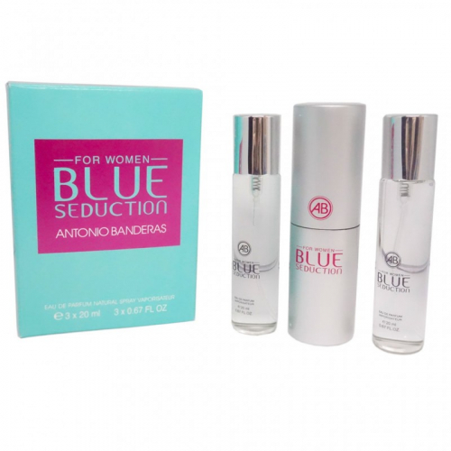 Копия Antonio Banderas Blue Seduction For Women, edp., 3*20 ml