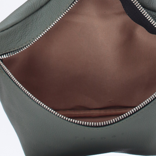 Сумка: Женская кожаная сумка Richet 2476LN 342 Зеленый