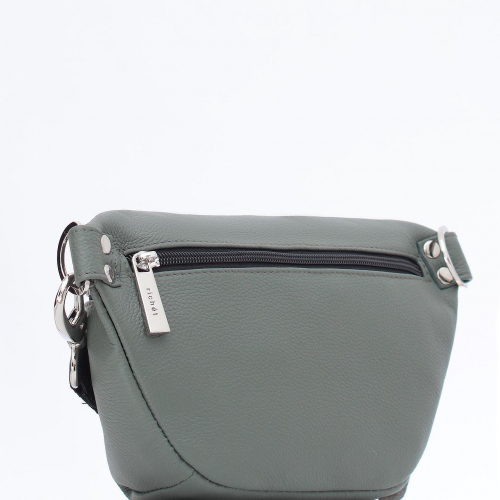 Сумка: Женская кожаная сумка Richet 2476LN 342 Зеленый