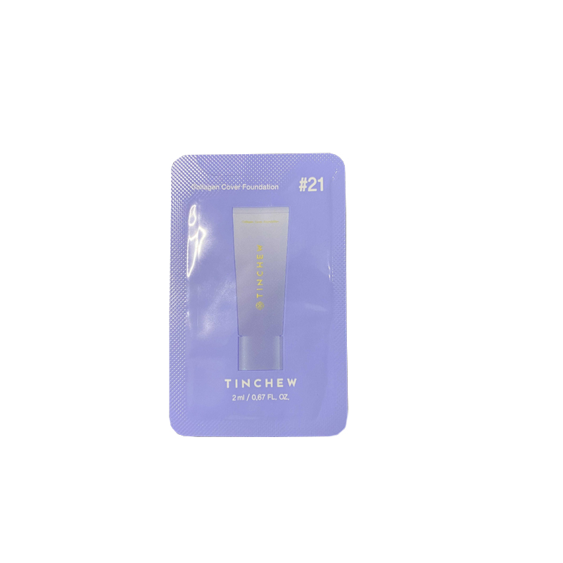 (пробник 20 шт.) TINCHEW COLLAGEN COVER FOUNDATION SPF 36/PA++ 21 ...