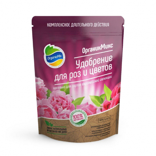 Органикмикс Удобрение для роз и цветов 850гр.	