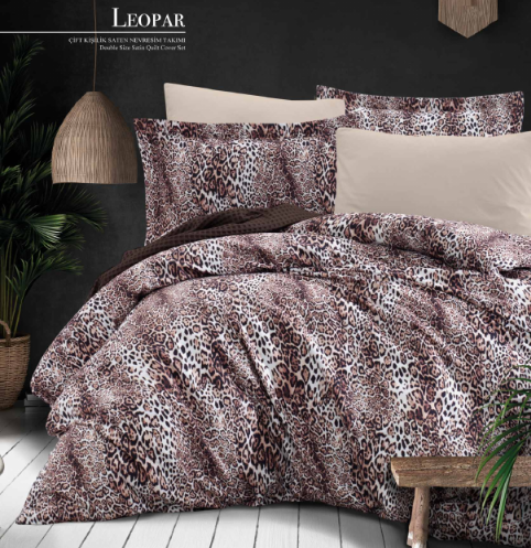 КПБ Ecosse SATIN DOUBLE (LEOPAR) 160*220 семейный