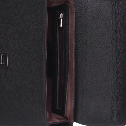Сумка: Женская кожаная сумка Richet 2907LN 373 Черный