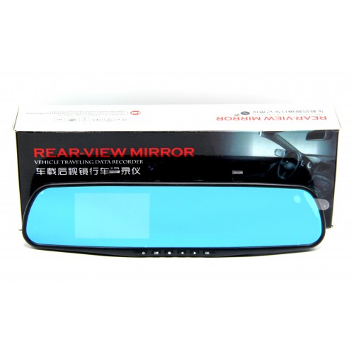 Зеркало автомобильное заднего вида с видеорегистратором 3,5 дюйм (10) оптом