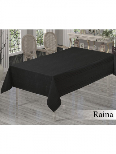 Скатерть Maison Royale RAINA 160*220  черный