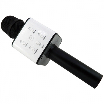 Музыкальная колонка(микрофон) Q-7 (футляр) SD+AUX+USB+MP3+FM радио(10) оптом