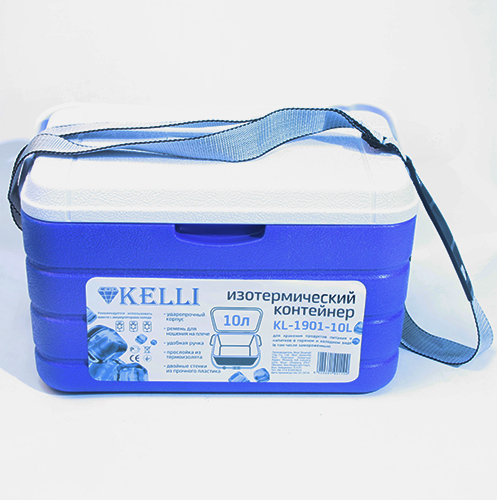 Изотермический контейнер Kelli KL-1901-10 ремень обьем 10л оптом