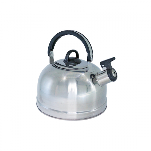 Чайник KETTLE, 3,0л, нерж.сталь, терморучка, со свистком (118-003)
