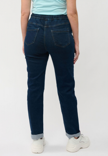 Слегка приуженные джинсы ЕВРО (ряд 46-58) арт. M-BL75003P-7