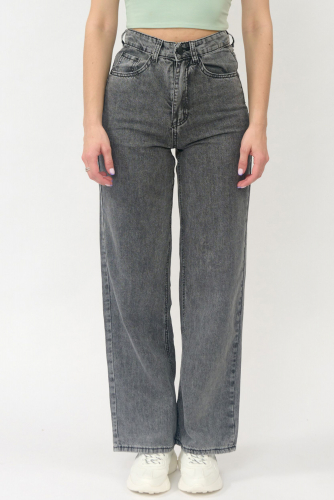 Серые прямые джинсы (ряд 25-30) арт. WK183-6