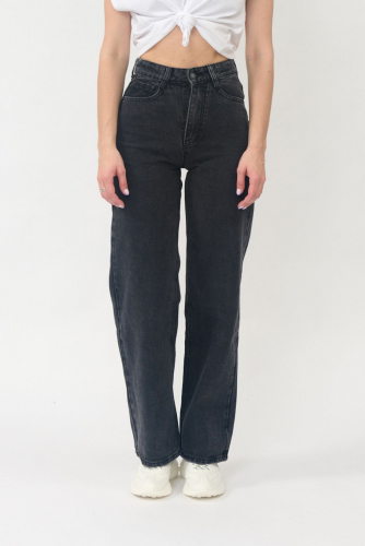 Серые прямые джинсы (ряд 25-30) арт. WK1038-6