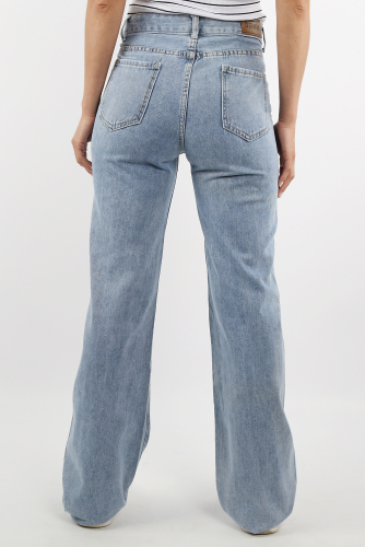 Прямые голубые джинсы (ряд 25-30) арт. WK-B681-1152-3