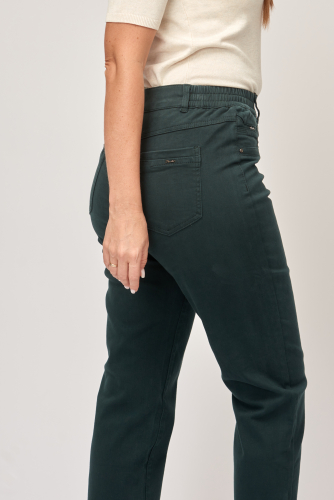 Слегка приуженные джинсы бутылочные ЕВРО (ряд 48-60) арт. M-BL75033-1752-58