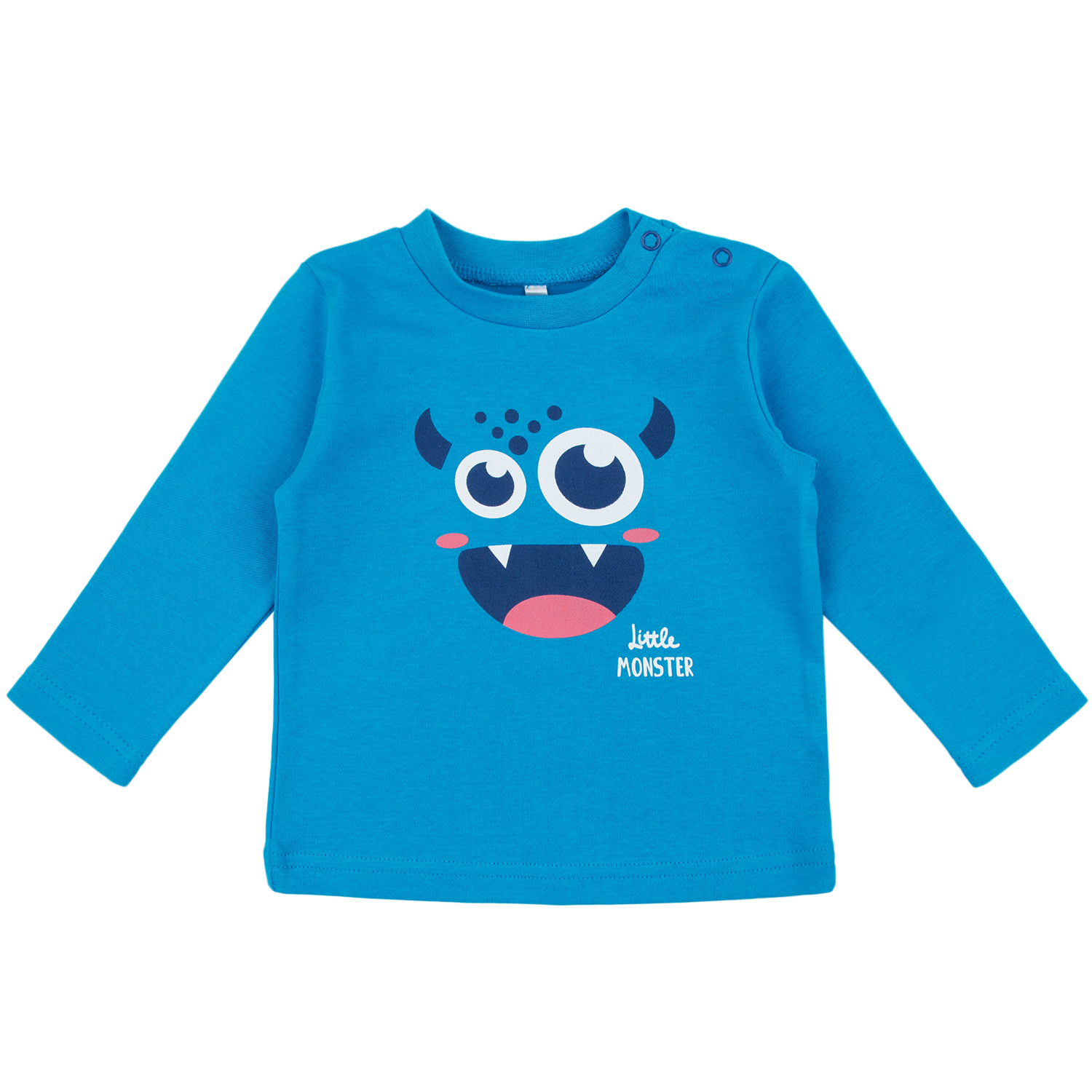 Футболка Leader Kids Лонгслив, цвет: голубой