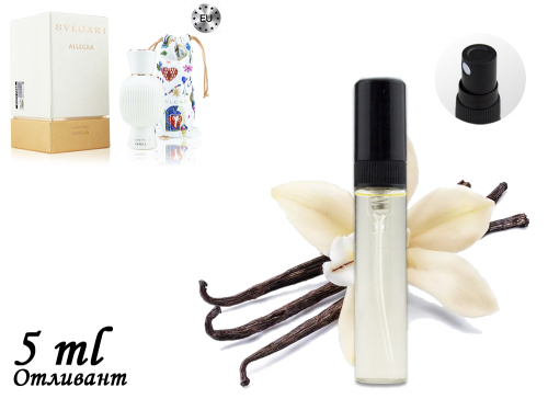 Пробник Bvlgari Allegra Magnifying Vanilla Essence, Edp, 5 ml (Lux Europe) 327